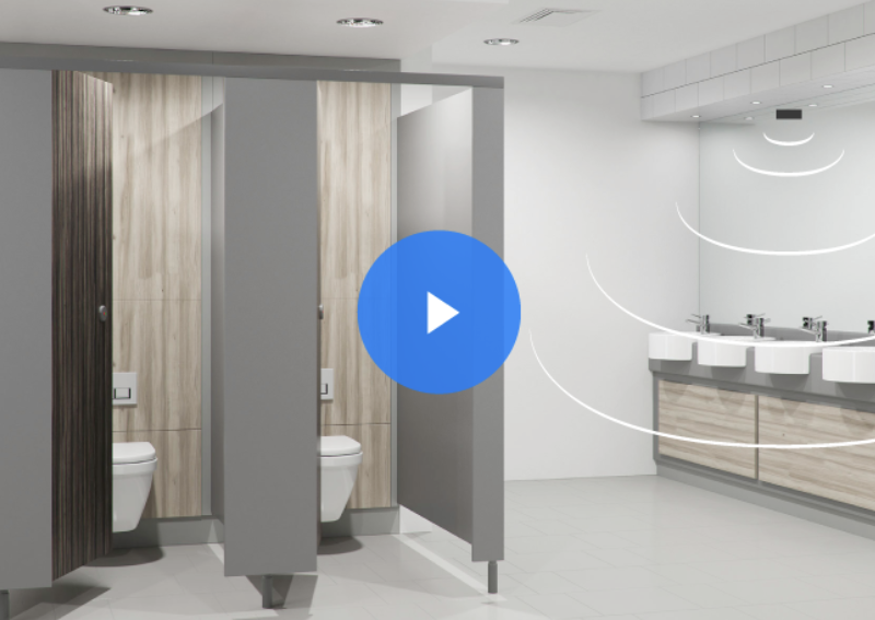 Public Restroom Cleaning On Demand Solution